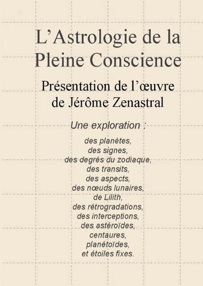 Image de Présentation de l??uvre de J Zenastral