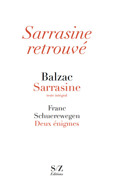 Picture of Sarrasine retrouvé