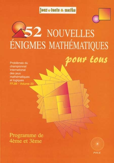 Picture of 52 NOUVELLES ENIGMES POUR TOUS 4/3