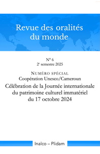 Picture of Revue des oralités du monde N° 6
