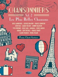 Image de CHANSONNIERS VOL. 2 - LES PLUS BELLES CHANSONS - PIANO, VOIX & GUITARE