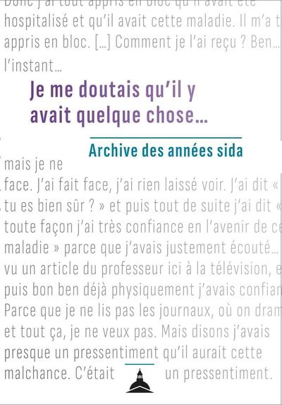 Picture of « Je me doutais qu'il y avait quelque chose »