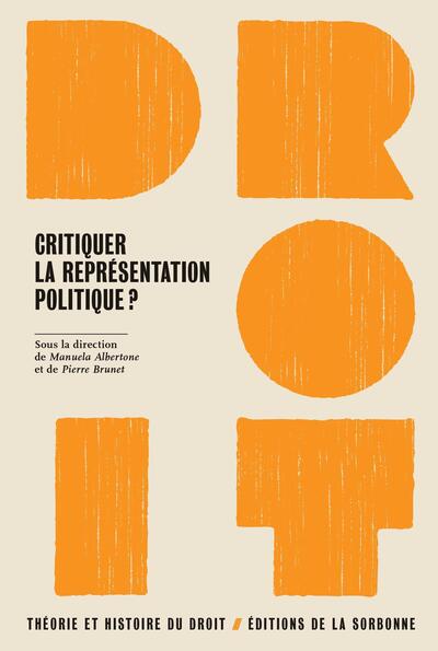 Image de Critiquer la représentation politique ?