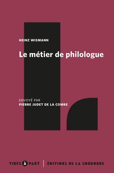Image de Le métier de philologue