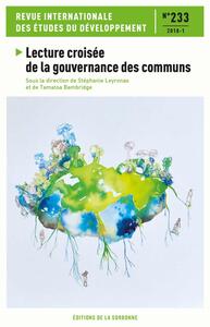 Picture of Lectures croisées de la gouvernance des communs - N°233 2018-1