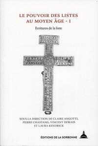 Picture of Le pouvoir des listes au Moyen Age - I
