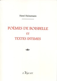 Picture of POEMES DE BOISBELLE ET TEXTES INTIMES