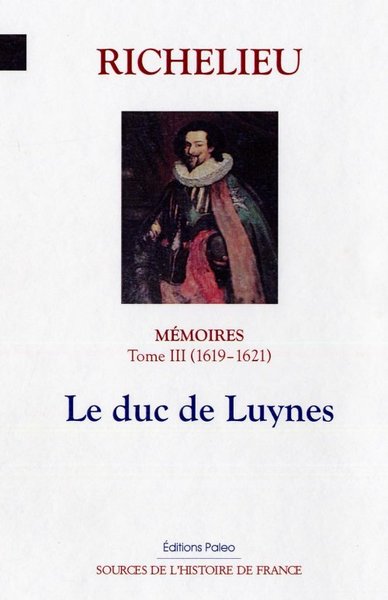 Image de MEMOIRES (1619-1621) T3 - LE DUC DE LUYNES