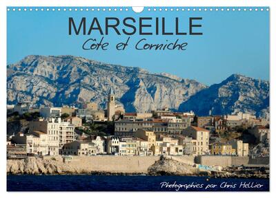 Image de Marseille Côte et Corniche (Calendrier mural 2027 DIN A3 vertical), CALVENDO calendrier mensuel