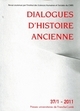 Picture of Dialogues d'histoire ancienne, n° 37-1/2011