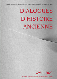 Picture of DIALOGUES D'HISTOIRE ANCIENNE 49/1