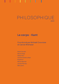 Image de PHILOSOPHIQUE - 2023. LE CORPS - KANT