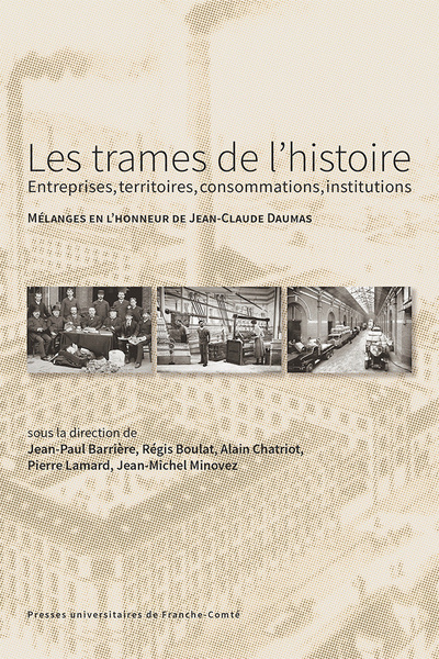Image de Les trames de l'histoire - entreprises, territoires, consommations, institutions