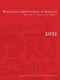Picture of Publications mathématiques de Besançon, 2021