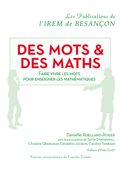 Picture of Des mots et des maths