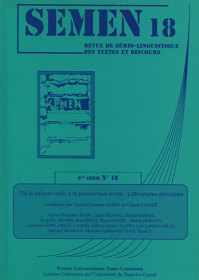 Picture of Semen, n° 18/2004