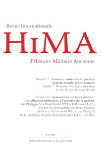 Picture of Revue internationale d'Histoire Militaire Ancienne – HiMA, n° 11/2022