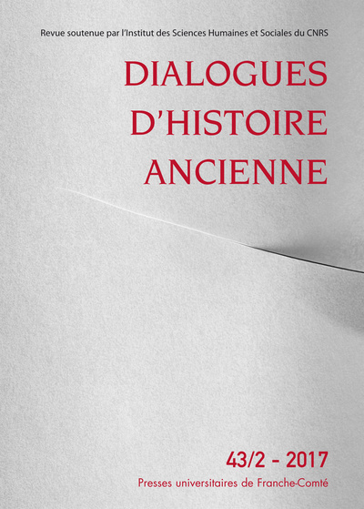 Picture of DIALOGUES D'HISTOIRE ANCIENNE 43/2
