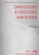 Picture of Dialogues d'histoire ancienne, n° 31-1/2005
