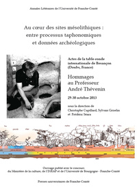 Picture of Au c?ur des sites mésolithiques - entre processus taphonomiques et données archéologiques