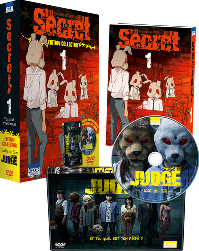 Picture of Secret T01 - Pack collector avec DVD film Judge