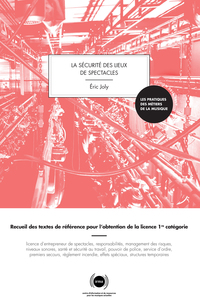 Picture of La Sécurité des lieux de spectacles 2016-2017