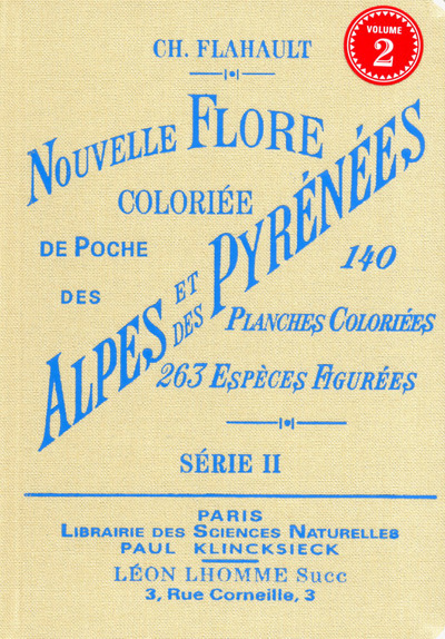 Picture of Nouvelle flore coloriée de poche des alpes et des pyrénées (série 2)