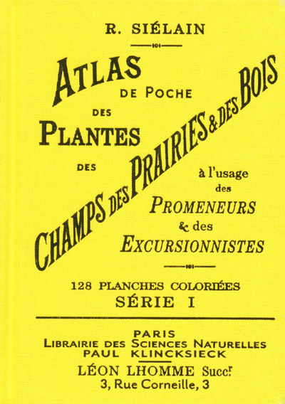 Picture of Atlas de poche des plantes des champs, des prairies et des bois (série I) - Tome 1