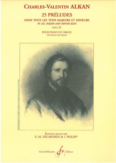 Image de 25 PRELUDES DANS TOUS LES TONS MAJEURS ET MINEURS OPUS 31