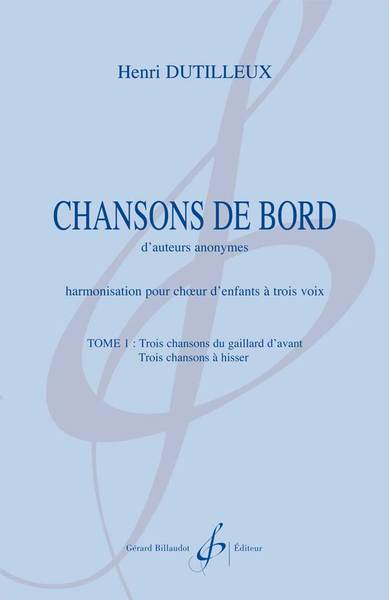 Picture of CHANSONS DE BORD - TOME 1