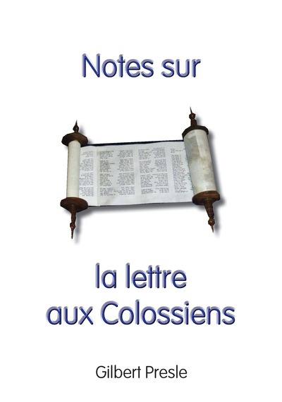 Image de Notes sur la lettre aux Colossiens