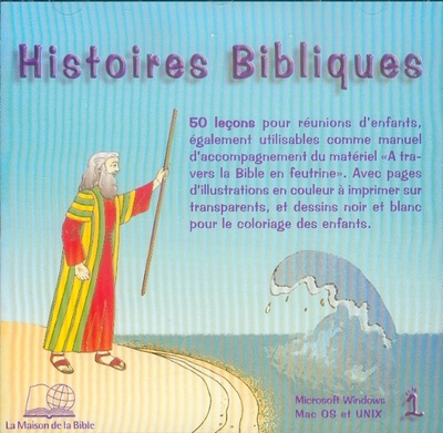 Image de Histoires Bibliques n° 1 CDROM