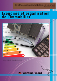 Picture of ECONOMIE ET ORGANISATION DE L'IMMOBILIER BTS PROFESSIONS IMMOBILIERES 1ere année