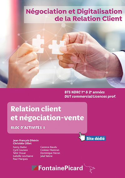 Picture of RELATION CLIENT ET NEGOCIATION-VENTE BLOC 1 BTS NDRC