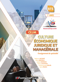 Picture of CULTURE ECONOMIQUE, JURIDIQUE ET MANAGERIALE BTS1
