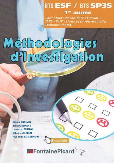 Picture of METHODOLOGIES D'INVESTIGATION BTS1 ESF-SP3S