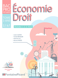Picture of ECONOMIE DROIT MODULES 1 A 5 SECONDE PREMIERE TERMINALE BAC PRO