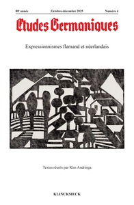 Image de Études germaniques - N°4-2025