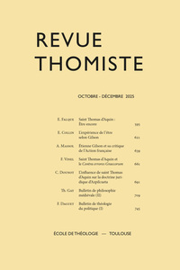 Picture of Revue thomiste - N°4/2025
