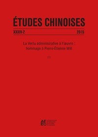 Picture of Études chinoises XXXIV-2 (2015)