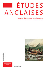 Image de Études anglaises - N°4/2020