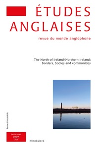 Picture of Études anglaises - N°1/2025