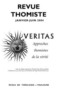 Picture of Revue thomiste - N°1 et 2/2004
