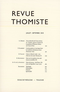 Image de Revue thomiste - N°3/2018