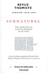 Picture of Revue thomiste - N°1 et 2/2001
