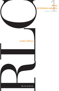 Image de Revue de littérature comparée - N°1/2021