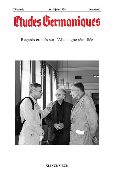 Picture of Etudes germaniques - N°2-2024