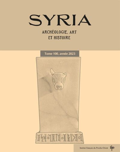 Picture of Syria, tome 100, année 2023