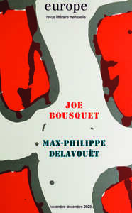 Picture of Joe Bousquet / Max-Philippe Delavouët