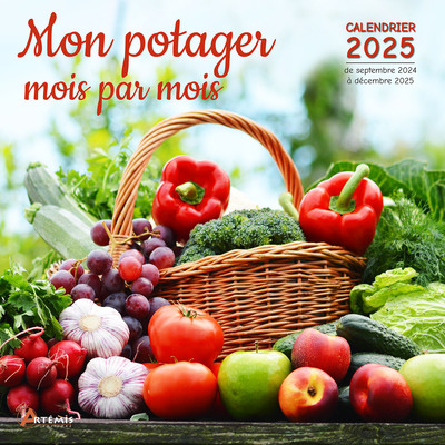 Picture of Calendrier Mon potager mois par mois 2025